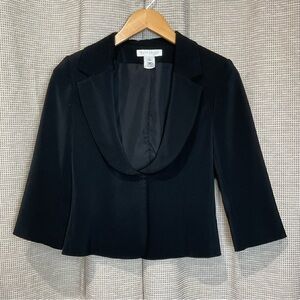 White House Black Market Black Jacket, Size 2
